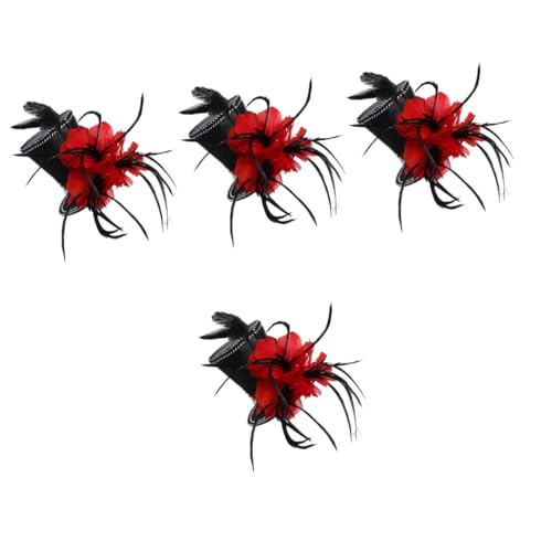 Ipetboom 4 Stück Hut Kopfbedeckung mit Accessoire für Frauen Elegantes Party Haarband für Halloween Weihnachten Langlebig Leicht Vielseitig Einsetzbar Ipetboom 4 Stück Hut Kopfbedeckung mit Accessoire für Frauen Elegantes Party Haarband für Halloween Weihnachten Langlebig Leicht Vielseitig Einsetzbar von Ipetboom