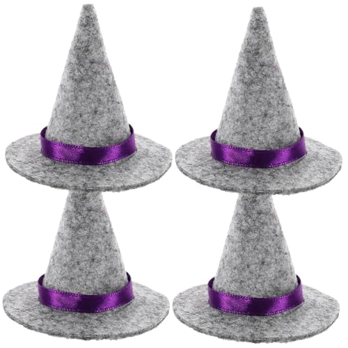 Ipetboom 4 Stück Teiliges Mini Hexenhut Winzige Hexenhüte für Puppenhaus Halloween Flaschenhüte in Handliche Partydeko für DIY Basteln und Festliche Ipetboom 4 Stück Teiliges Mini Hexenhut Winzige Hexenhüte für Puppenhaus Halloween Flaschenhüte in Handliche Partydeko für DIY Basteln und Festliche von Ipetboom