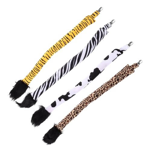 Ipetboom 4 Stück Teiliges Tierkostüm aus Strapazierfähigem Niedliches Cosplay Party Accessoire für Halloween Bühnenauftritte Geburtstagsfeiern Geeignet für Erwachsene Ipetboom 4 Stück Teiliges Tierkostüm aus Strapazierfähigem Niedliches Cosplay Party Accessoire für Halloween Bühnenauftritte Geburtstagsfeiern Geeignet für Erwachsene von Ipetboom