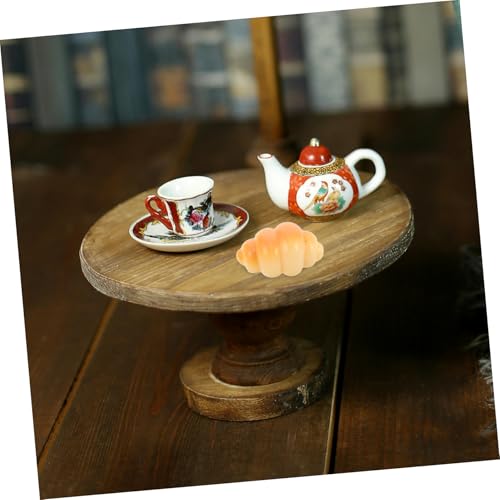 Ipetboom 40 Stück Miniatur Brot Deko Realistische Kunstbrot Figuren aus Resin für DIY Basteln Puppenhaus Micro Landschaft Kreative Miniatur Lebensmittel Zubehör von Ipetboom
