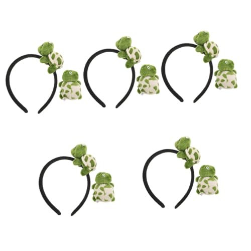 Ipetboom 5 Sätze Lustige Stirnbänder Tierhaarspange Haarschmuck Für Schildkröten Kostüm Halloween Schildkröten-kopfbedeckung Stirnband Kind Party Haarzubehör Green Stoff Ipetboom 5 Sätze Lustige Stirnbänder Tierhaarspange Haarschmuck Für Schildkröten Kostüm Halloween Schildkröten-kopfbedeckung Stirnband Kind Party Haarzubehör Green Stoff von Ipetboom