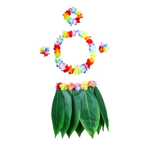 Ipetboom 5 Stück Hawaiianisches Kostümset für Erwachsene Teiliges Set mit Grasrock und Blumenkranz für Tropische Luau Partys für Kostümpartys Hochzeiten und Veranstaltungen Ipetboom 5 Stück Hawaiianisches Kostümset für Erwachsene Teiliges Set mit Grasrock und Blumenkranz für Tropische Luau Partys für Kostümpartys Hochzeiten und Veranstaltungen von Ipetboom