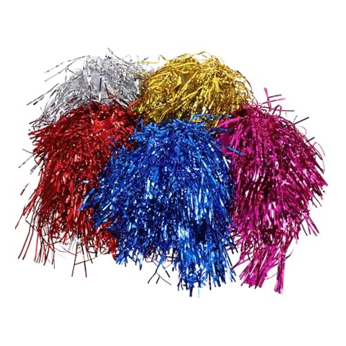 Ipetboom 5 Stück Teiliges Farbige Maske Perücke Kreative Kurze Wigs für Kostümpartys Cosplay Karneval Halloween Themenveranstaltungen von Ipetboom