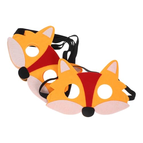 Ipetboom 6 Stück Fuchs Masken Filz Halbmaske für Kostüme Halloween und Cosplay für Partys und Verkleidungen Ipetboom 6 Stück Fuchs Masken Filz Halbmaske für Kostüme Halloween und Cosplay für Partys und Verkleidungen von Ipetboom