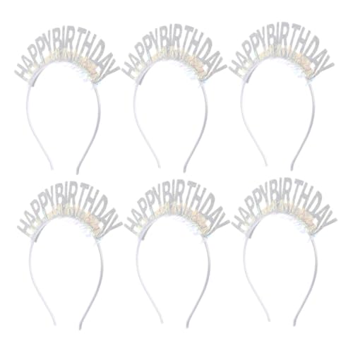 Ipetboom 6 Stück Glitzerndes Haarschmuck für und Mädchen Zubehör für Geburtstagsfeiern und Feierlichkeiten Weiß Wiederverwendbar und Komfortabel Ipetboom 6 Stück Glitzerndes Haarschmuck für und Mädchen Zubehör für Geburtstagsfeiern und Feierlichkeiten Weiß Wiederverwendbar und Komfortabel von Ipetboom