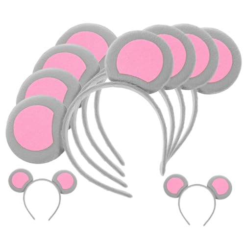 Ipetboom 6 Stück Graue Mausohren Haarreifen Cartoon Stirnband für Erwachsene Bequemes Flexibles Material Vielseitig für Kostüme Partys Cosplay und Festliche Anlässe Ipetboom 6 Stück Graue Mausohren Haarreifen Cartoon Stirnband für Erwachsene Bequemes Flexibles Material Vielseitig für Kostüme Partys Cosplay und Festliche Anlässe von Ipetboom