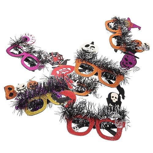 Ipetboom 6 Stück Teiliges Halloween Brillen Lustige Partybrillen für Erwachsene Fotorequisiten mit Einzigartigem Design für Halloween Feiern und Kostümpartys Ipetboom 6 Stück Teiliges Halloween Brillen Lustige Partybrillen für Erwachsene Fotorequisiten mit Einzigartigem Design für Halloween Feiern und Kostümpartys von Ipetboom