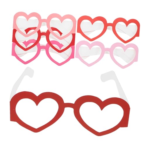 Ipetboom 6 Stück Teiliges Herzförmige Papierbrillen für Valentinstag Kostüm Partybrillen Fotorequisiten und Dekoration für Erwachsene Ipetboom 6 Stück Teiliges Herzförmige Papierbrillen für Valentinstag Kostüm Partybrillen Fotorequisiten und Dekoration für Erwachsene von Ipetboom