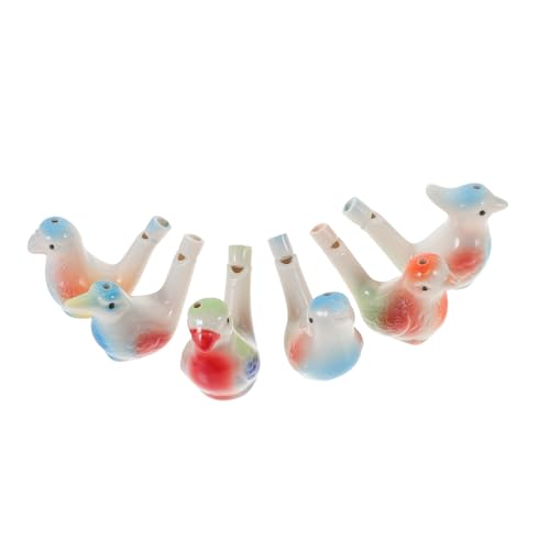 Ipetboom 6 Stück Teiliges Set Lernspielzeug Keramik Vögel Pfeifen Musikalische Spielzeuge für Kleinkinder für Geburtstagsgeschenke und Kreative Spiele Ipetboom 6 Stück Teiliges Set Lernspielzeug Keramik Vögel Pfeifen Musikalische Spielzeuge für Kleinkinder für Geburtstagsgeschenke und Kreative Spiele von Ipetboom