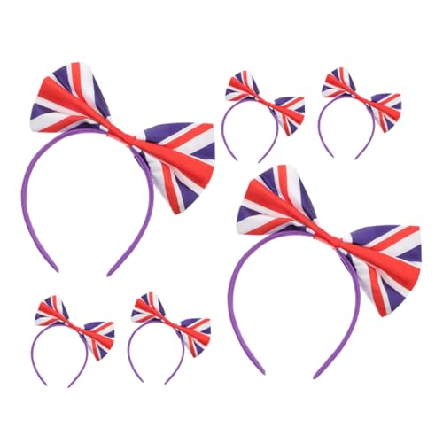 Ipetboom 6 Stück Teiliges Uk Flaggen Haarband mit Schleife Weiche Bequeme Fußball Fan Haarschmuck für Sportveranstaltungen und Festivals Langlebiges Satin Stirnband mit Britischem Ipetboom 6 Stück Teiliges Uk Flaggen Haarband mit Schleife Weiche Bequeme Fußball Fan Haarschmuck für Sportveranstaltungen und Festivals Langlebiges Satin Stirnband mit Britischem von Ipetboom