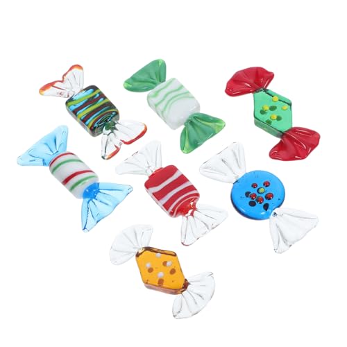 Ipetboom 7 Stück Teiliges Vintage Glas Bonbon Dekorationsset Farbenfrohe Kleine Ornamente für Hochzeit Tischdeko Party und Weihnachtsfest Vielseitige Künstlerische Candy Deko für Zuhause Ipetboom 7 Stück Teiliges Vintage Glas Bonbon Dekorationsset Farbenfrohe Kleine Ornamente für Hochzeit Tischdeko Party und Weihnachtsfest Vielseitige Künstlerische Candy Deko für Zuhause von Ipetboom