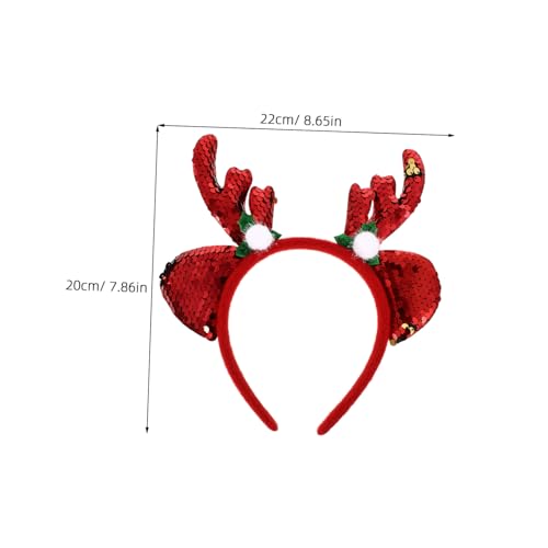 Ipetboom 8 Stück Teiliges Weihnachts Haarreifen mit Rentier Geweih und Glitzer Brillen Festlicher Xmas Kopfschmuck für Erwachsene und Langlebig und Bequem für Weihnachtsfeiern und Kostüme Ipetboom 8 Stück Teiliges Weihnachts Haarreifen mit Rentier Geweih und Glitzer Brillen Festlicher Xmas Kopfschmuck für Erwachsene und Langlebig und Bequem für Weihnachtsfeiern und Kostüme von Ipetboom