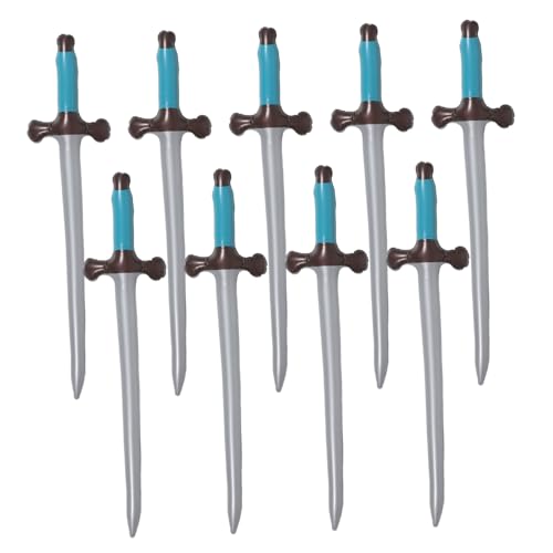 Ipetboom 9 Stück Aufblasbares Spielzeugschwert Gastgeschenke Für Piratenmottopartys Für Cosplay Kleinkindschalter Für Jungen Sprengschwerter Für PVC von Ipetboom