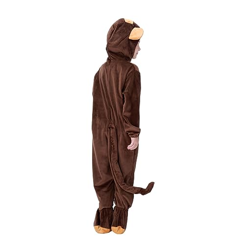 Ipetboom Affen Kostüm Xl Tierkostüm für Jungen und Mädchen Langlebiges Bequemes Halloween Cosplay Outfit Waschbar und Wiederverwendbar Geeignet für Karneval Geburtstag Fasching und Ipetboom Affen Kostüm Xl Tierkostüm für Jungen und Mädchen Langlebiges Bequemes Halloween Cosplay Outfit Waschbar und Wiederverwendbar Geeignet für Karneval Geburtstag Fasching und von Ipetboom