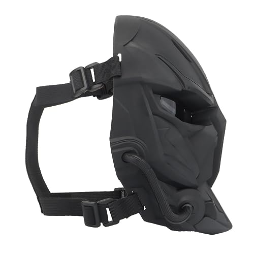 Ipetboom Atmungsaktive Kostümmaske Für Outdoor Spiele Dekorative Vollgesichtsmaske Für Halloween Cs Langlebig Schützend Für Unvergessliche von Ipetboom