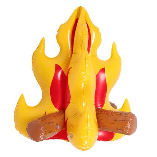 Ipetboom Aufblasbares PVC Flammenspielzeug Partydeko Robustes Campfire Requisit für Zeltlager Halloween Weihnachten Ipetboom Aufblasbares PVC Flammenspielzeug Partydeko Robustes Campfire Requisit für Zeltlager Halloween Weihnachten von Ipetboom