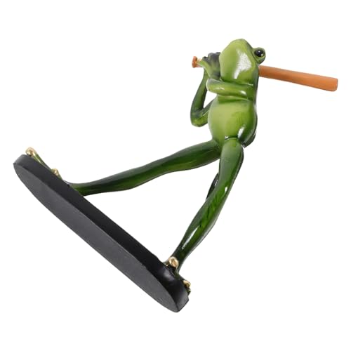 Ipetboom Baseball Froschfigur aus Kunstharz Niedliche Frosch Statue Spielender Frosch Dekoration für Tisch und Garten Handgefertigtes Froschornament für Froschliebhaber Ipetboom Baseball Froschfigur aus Kunstharz Niedliche Frosch Statue Spielender Frosch Dekoration für Tisch und Garten Handgefertigtes Froschornament für Froschliebhaber von Ipetboom
