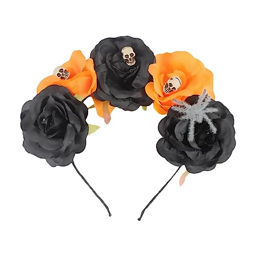 Ipetboom Blume Haarband halloween kopfschmuck halloween kopfbedeckung Halloween Erwachsene Haarband Party Stirnbänder Mädchen Spinnenhaarreifen Halloween-Blumen-Stirnband Stoff Black Ipetboom Blume Haarband halloween kopfschmuck halloween kopfbedeckung Halloween Erwachsene Haarband Party Stirnbänder Mädchen Spinnenhaarreifen Halloween-Blumen-Stirnband Stoff Black von Ipetboom