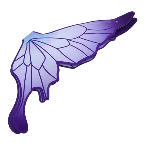 Ipetboom Butterfly Wings Kostüm Zubehör für Erwachsene Zufälligen Farben für Karneval Halloween und Cosplay Leicht und Einfach zu Tragen Perfektes Foto Accessoire Zufällige von Ipetboom