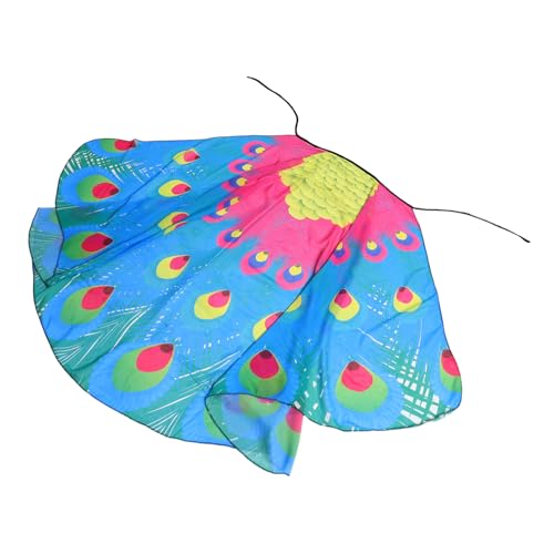 Ipetboom Pfauen-umhang Modischer Chiffon-umhang Für Damen Zum Anziehen Auf Festivals Ipetboom Pfauen-umhang Modischer Chiffon-umhang Für Damen Zum Anziehen Auf Festivals von Ipetboom