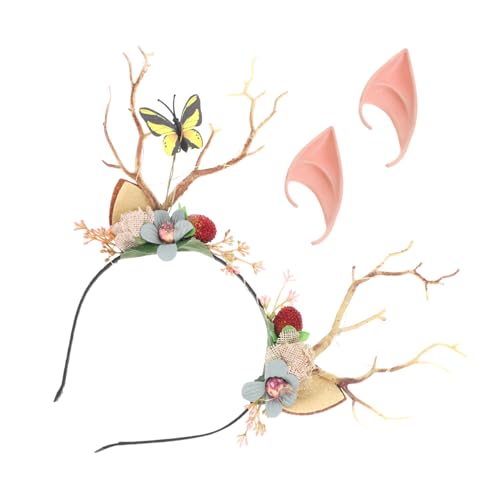 Ipetboom Cosplay Elfenohren Stirnband mit LED Leichter Kopfschmuck für Halloween Kostümparty Karneval und Fantasy Verkleidung Ipetboom Cosplay Elfenohren Stirnband mit LED Leichter Kopfschmuck für Halloween Kostümparty Karneval und Fantasy Verkleidung von Ipetboom