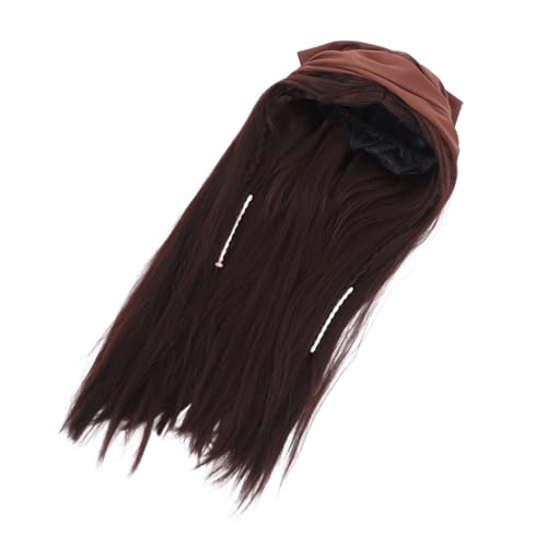 Ipetboom Cosplay Piratenperücke Braun Unisex mit Kopftuch für Halloween und Karneval Vielseitiges Kostümzubehör für Piratenoutfits und Vintage-Roleplay für Themenpartys und Fasching Ipetboom Cosplay Piratenperücke Braun Unisex mit Kopftuch für Halloween und Karneval Vielseitiges Kostümzubehör für Piratenoutfits und Vintage-Roleplay für Themenpartys und Fasching von Ipetboom
