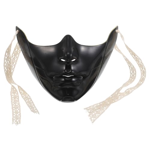 Ipetboom Cyborg-maskenballmaske: Mechanische Steampunk-halbgesichtsmaske – Halloween-cosplay-party-maskenball-zubehör Für Männer, Schwarz Ipetboom Cyborg-maskenballmaske: Mechanische Steampunk-halbgesichtsmaske – Halloween-cosplay-party-maskenball-zubehör Für Männer, Schwarz von Ipetboom