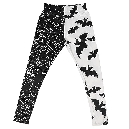 Ipetboom Damen Halloween Leggings Mit Pumpkin-print Elastisch Atmungsaktiv Für Fitness Und Freizeit Yogahose Für Halloween-kostüme von Ipetboom