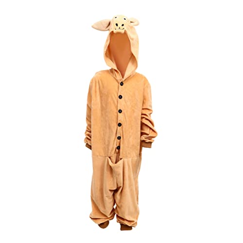 Ipetboom Einteiliger Kostüm Overall Kristallplüsch Perfektes Cosplay Outfit für Partys und Auftritte Dunkelkhaki Ipetboom Einteiliger Kostüm Overall Kristallplüsch Perfektes Cosplay Outfit für Partys und Auftritte Dunkelkhaki von Ipetboom
