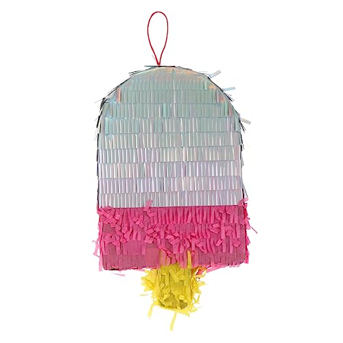 Ipetboom Aluminiumfolie Piñata mit Süßigkeitenfüllung Umweltfreundlich für Kindergeburtstag und Party Schlagspielset Zufällige Farbe als Mitgebsel für Mädchen und Jungen Zufällige Farbe von Ipetboom