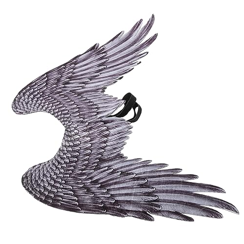 Ipetboom Engelsflügel Kostüm Zubehör für Cosplay Leichte Schwarze für Halloween Party Verkleidung für Erwachsene Kreative Fotorequisiten Ipetboom Engelsflügel Kostüm Zubehör für Cosplay Leichte Schwarze für Halloween Party Verkleidung für Erwachsene Kreative Fotorequisiten von Ipetboom
