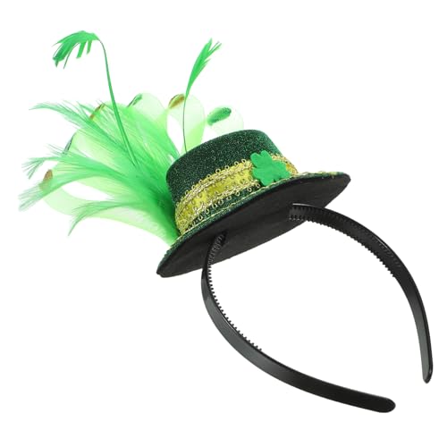 Ipetboom Feder Stirnband st patricks day haare Festival St. Patricks Day Kostüm Reifen haarreif mit hut haarreif mit federn Haarschmuck für Frauen St. Patricks Day Partyzubehör Stoff Green Ipetboom Feder Stirnband st patricks day haare Festival St. Patricks Day Kostüm Reifen haarreif mit hut haarreif mit federn Haarschmuck für Frauen St. Patricks Day Partyzubehör Stoff Green von Ipetboom