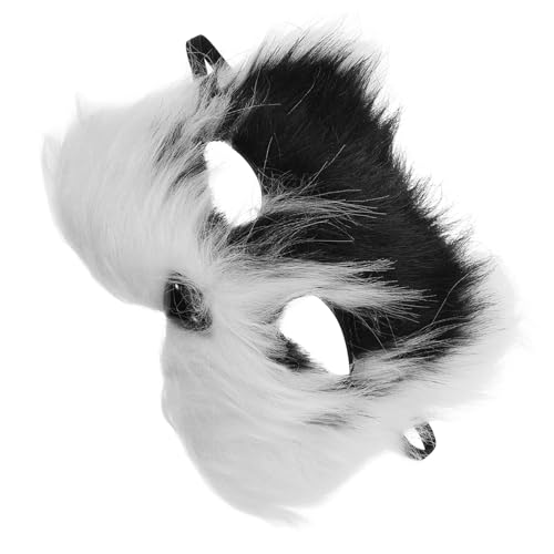 Ipetboom Flauschige Katzenmaske für Halloween Realistische Halbmaske für Cosplay Kostümpartys für Dress Up Verschiedene Anlässe Kawaii Design für Unvergessliche Ipetboom Flauschige Katzenmaske für Halloween Realistische Halbmaske für Cosplay Kostümpartys für Dress Up Verschiedene Anlässe Kawaii Design für Unvergessliche von Ipetboom