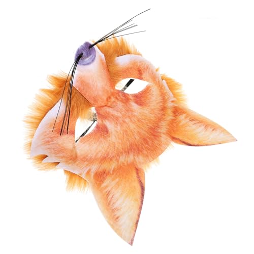 Ipetboom Fuchsmaske für Halloween Dekorative Halbmaske für Maskerade Realistische Tiermaske mit Sichtlöchern für Kostümpartys und Rollenspiele Vielseitig Einsetzbar Ipetboom Fuchsmaske für Halloween Dekorative Halbmaske für Maskerade Realistische Tiermaske mit Sichtlöchern für Kostümpartys und Rollenspiele Vielseitig Einsetzbar von Ipetboom