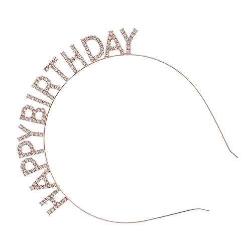 Ipetboom Geburtstag Stirnband Mädchenstirnbänder Tiara Glücklich Haarschmuck Für Clips Lustig Haardekoration Einfache Haarreifen Festival Haargummis Für Party Vorabend Legierung Ipetboom Geburtstag Stirnband Mädchenstirnbänder Tiara Glücklich Haarschmuck Für Clips Lustig Haardekoration Einfache Haarreifen Festival Haargummis Für Party Vorabend Legierung von Ipetboom