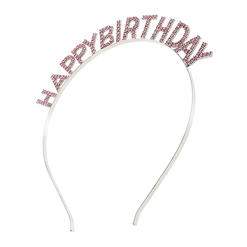 Ipetboom Geburtstag Stirnband für Mädchen Partykronen Strass-Stirnbänder Kopfschmuck zum Mädchengeburtstag haarschmuck Festival-Haarband Geburtstag Stirnbänder Haardekoration Legierung Rosa Ipetboom Geburtstag Stirnband für Mädchen Partykronen Strass-Stirnbänder Kopfschmuck zum Mädchengeburtstag haarschmuck Festival-Haarband Geburtstag Stirnbänder Haardekoration Legierung Rosa von Ipetboom