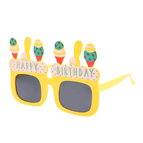 Ipetboom Geburtstagsbrille in 4 Farben „happy Birthday“-sonnenbrille Lustige Foto-requisiten Abs-material Leicht Für Partys Familientreffen Erwachsene Jungen Und Mädchen Ipetboom Geburtstagsbrille in 4 Farben „happy Birthday“-sonnenbrille Lustige Foto-requisiten Abs-material Leicht Für Partys Familientreffen Erwachsene Jungen Und Mädchen von Ipetboom