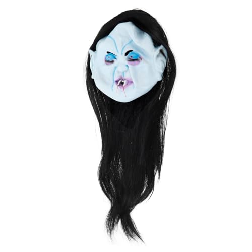 Ipetboom Geistermaske Halloween Masken Für Erwachsene Gruselige Lustige Maske Gruseligste Masken Gruselige Halloween Maske Gesichtsmaske Halloween Horror Kopfbedeckung Maskerade von Ipetboom