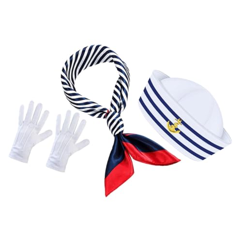 Ipetboom Gestreifte Kapitänsmütze Yacht Outfit Damen Halloween Kapitänskostüm Yachtkapitän Matrosenschal Kapitänsmütze Für Männer Matrosenmütze Kreuzfahrtkleidung Ipetboom Gestreifte Kapitänsmütze Yacht Outfit Damen Halloween Kapitänskostüm Yachtkapitän Matrosenschal Kapitänsmütze Für Männer Matrosenmütze Kreuzfahrtkleidung von Ipetboom