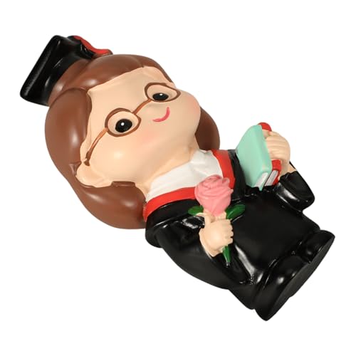 Ipetboom Graduation Cake Topper Resin Figurine Kompakte Abschlussdeko für Torten Party Accessoire Sicherer Tortenaufsatz für Schulabschluss Hochzeit und Dessertdekoration Ipetboom Graduation Cake Topper Resin Figurine Kompakte Abschlussdeko für Torten Party Accessoire Sicherer Tortenaufsatz für Schulabschluss Hochzeit und Dessertdekoration von Ipetboom