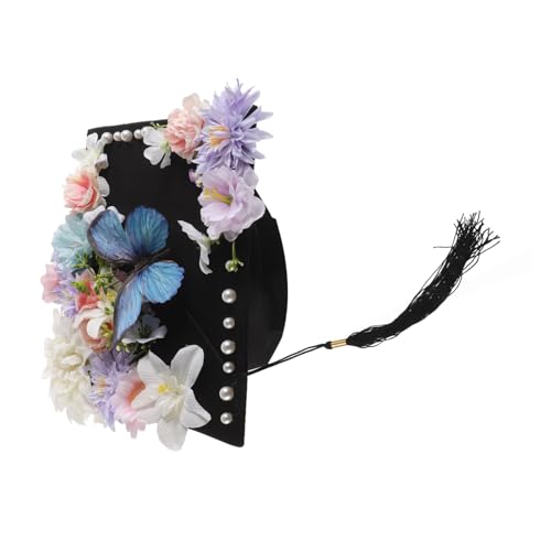 Ipetboom Graduation Cap mit Tassel für Erwachsene Eleganter Schmetterling und Blumen Design Langlebiger Abschlusskappen Hut Dekoratives Partyzubehör und Fotorequisite für College und Ipetboom Graduation Cap mit Tassel für Erwachsene Eleganter Schmetterling und Blumen Design Langlebiger Abschlusskappen Hut Dekoratives Partyzubehör und Fotorequisite für College und von Ipetboom