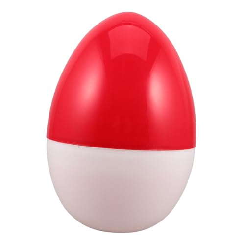 Ipetboom Großes Transparentes DIY Ei Befüllbare Offene Vielseitige Geschenkverpackung für Ostern Weihnachten Hochzeit Party Rot Weiß Ipetboom Großes Transparentes DIY Ei Befüllbare Offene Vielseitige Geschenkverpackung für Ostern Weihnachten Hochzeit Party Rot Weiß von Ipetboom