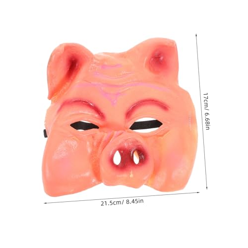 Ipetboom Gruselige Schwein Halbgesicht Tiermaske für Halloween Kostüm Party Erwachsene Lustige Piggy Maskerade Zubehör Ipetboom Gruselige Schwein Halbgesicht Tiermaske für Halloween Kostüm Party Erwachsene Lustige Piggy Maskerade Zubehör von Ipetboom