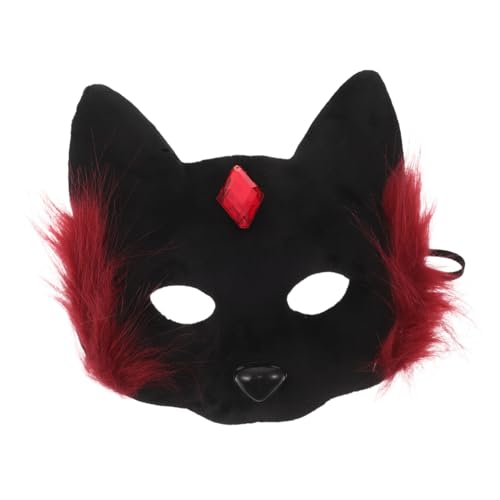 Ipetboom Halloween Cat Maske Halbgesicht Katzenkostüm Wiederverwendbar Leicht Universalgröße Für Erwachsene Cosplay Party Zubehör Ipetboom Halloween Cat Maske Halbgesicht Katzenkostüm Wiederverwendbar Leicht Universalgröße Für Erwachsene Cosplay Party Zubehör von Ipetboom