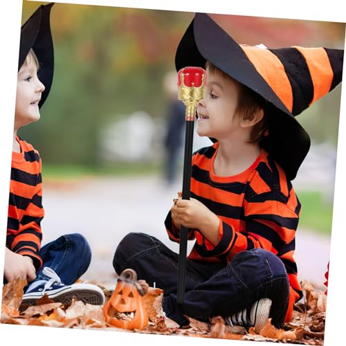 Ipetboom Halloween Deko Königliches Cosplay König Handstab Blau Gold Party Requisite für Halloween Kostüm Zubehör von Ipetboom