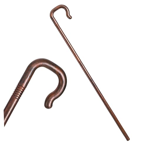 Ipetboom Halloween Dekorativer Plastik Gehstock Prop Leichter Tragbarer Bühnenstock für Cosplay und Party als Halloween Party Zubehör und Performance Requisite von Ipetboom