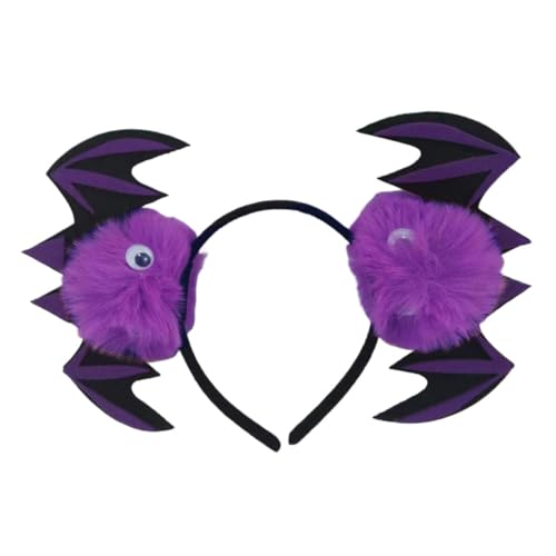 Ipetboom Halloween Fledermaus Haarreif Leichtes Bequemes Cosplay Accessoire für Damen Kreatives Party Stirnband für Halloween Karneval und Mottoparty Bat Hairband für Gruselige von Ipetboom