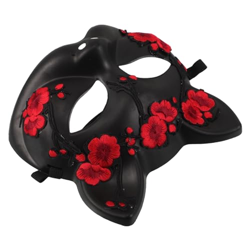 Ipetboom Halloween Fuchsmasken Halbgesicht Kunststoff Leicht Cosplay Tiermaske für Damen Party Karneval Maskerade Kostüm Zubehör Ipetboom Halloween Fuchsmasken Halbgesicht Kunststoff Leicht Cosplay Tiermaske für Damen Party Karneval Maskerade Kostüm Zubehör von Ipetboom