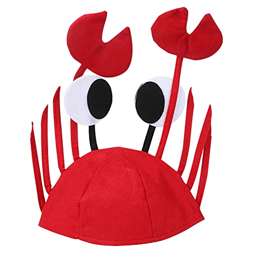 Ipetboom Halloween Funny Hats 3pcs Party Crab Hat for Easter Halloween Christmas Party Decoration, 14x10.2x6.3in Ipetboom Halloween Funny Hats 3pcs Party Crab Hat for Easter Halloween Christmas Party Decoration, 14x10.2x6.3in von Ipetboom