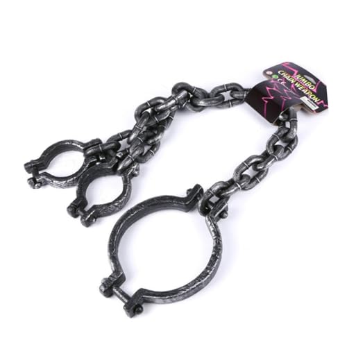 Ipetboom Halloween Gefangenen Requisiten Realistische Kunststoffkette für Rollenspiele Bühnenaufführungen Leicht Langlebig für Halloween Partys Ipetboom Halloween Gefangenen Requisiten Realistische Kunststoffkette für Rollenspiele Bühnenaufführungen Leicht Langlebig für Halloween Partys von Ipetboom